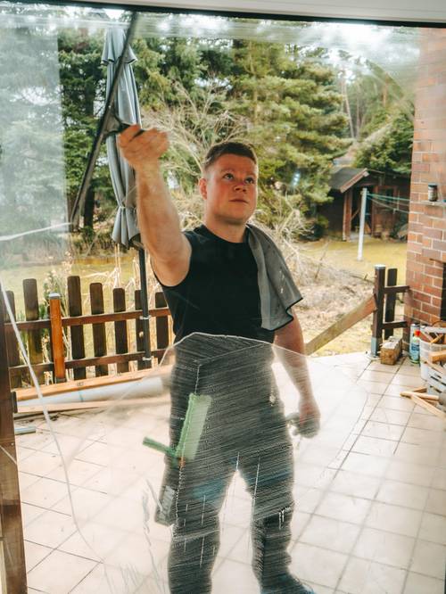 Glasreinigung